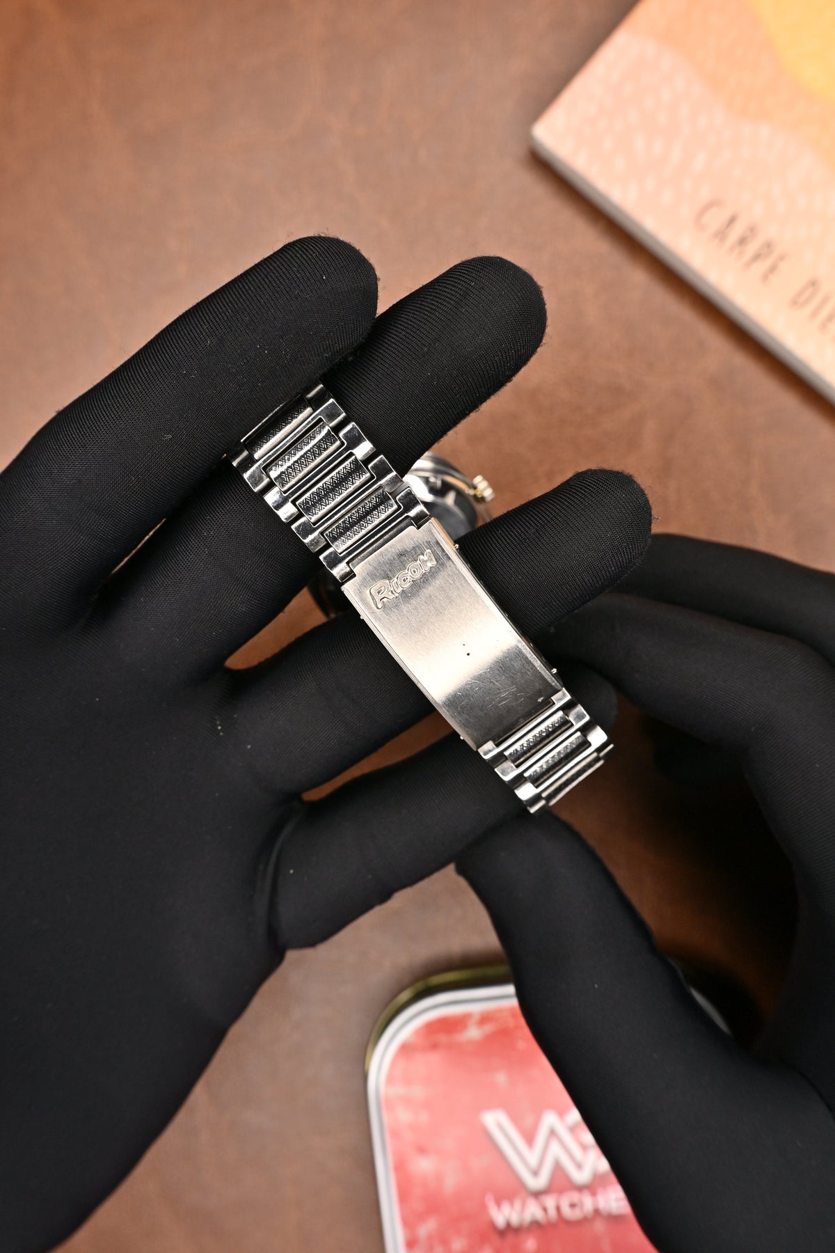 Vintage Ricoh Automatic Brown Dial Men’s Wristwatch | Watchex Vintage Collection
