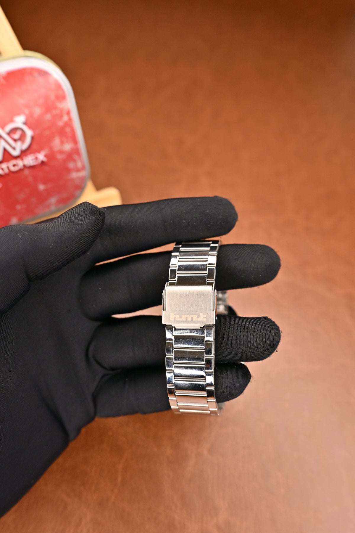 NOS HMT Vijay Brown Dial Quartz Watch | Watchex NOS Collection