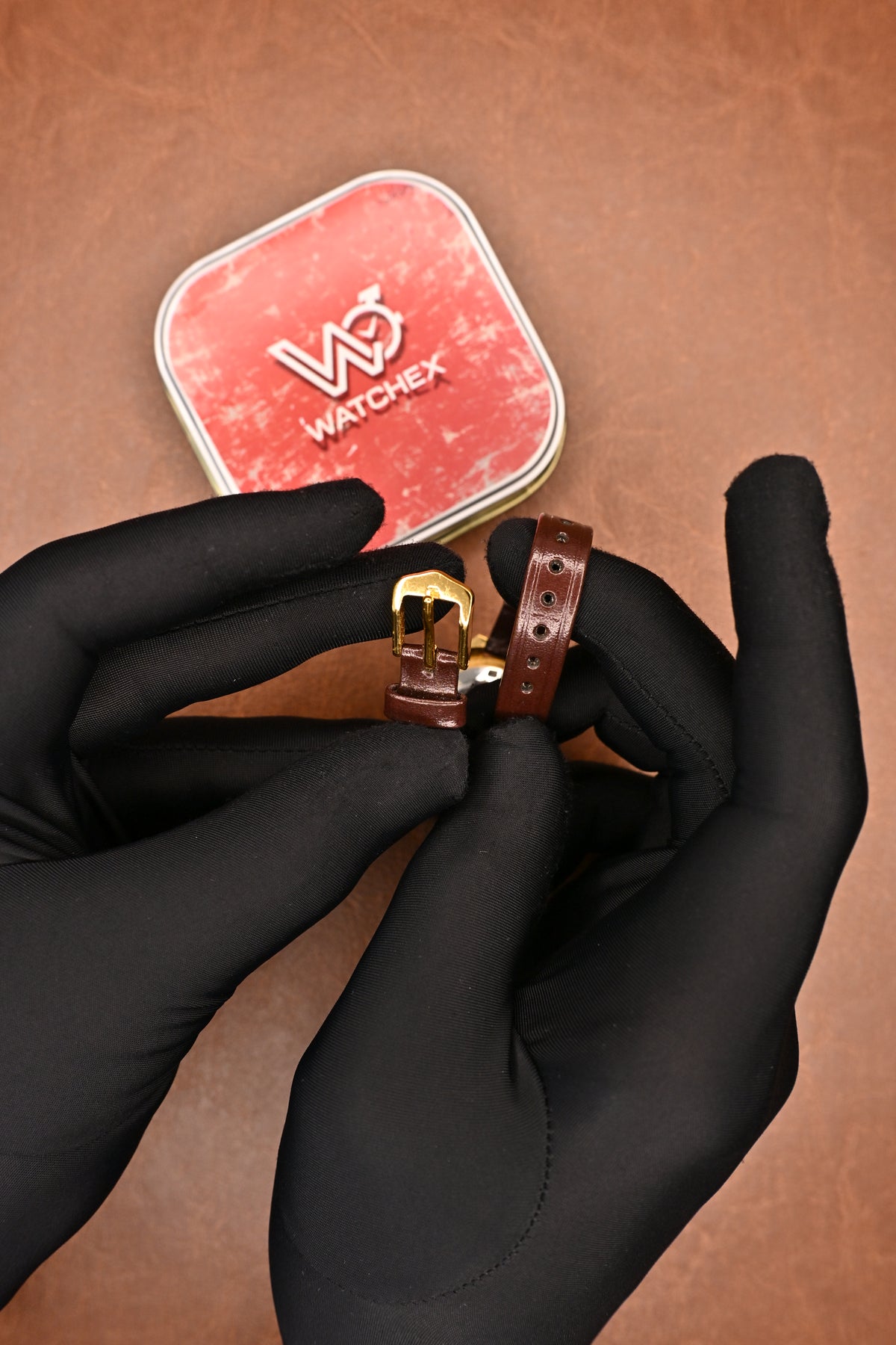NOS HMT Supriya Black Dial Gold-Plated Women’s Mechanical Wristwatch | Watchex NOS Collection