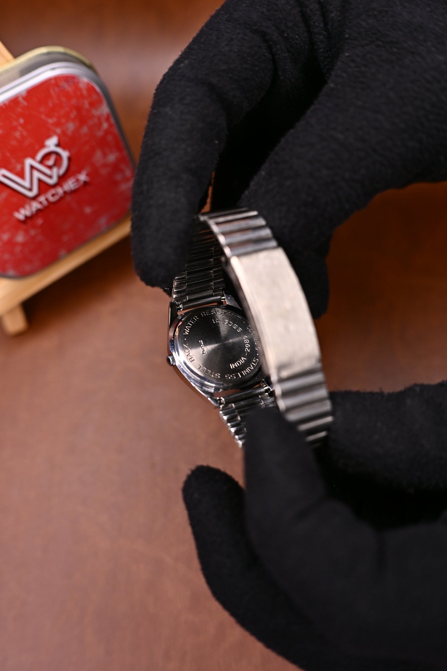 NOS HMT Shakti Champagne Dial Quartz | Watchex India