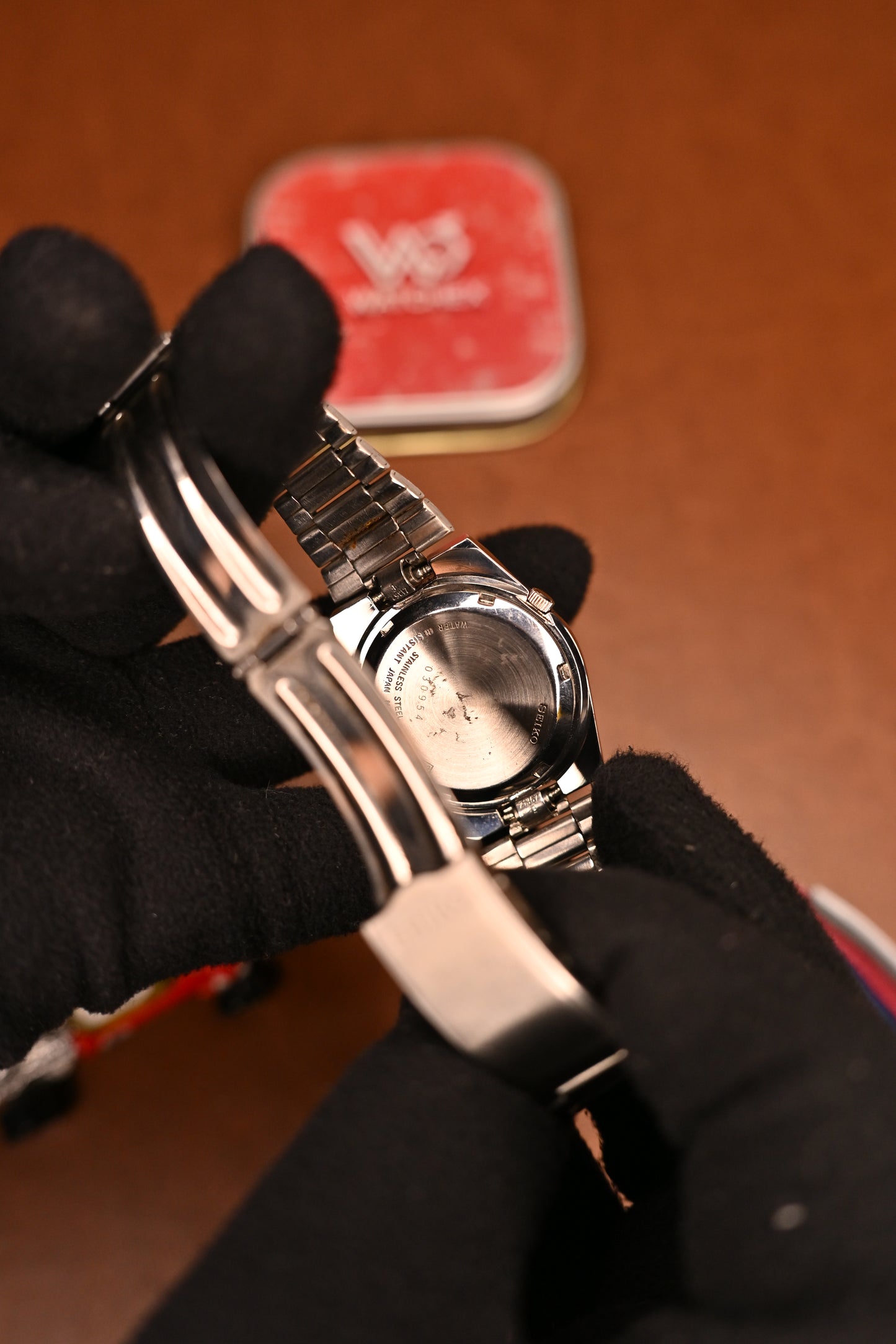 Vintage Seiko 5 Automatic Silver Textured Dial Day-Date (7S26-3130) | Watchex India