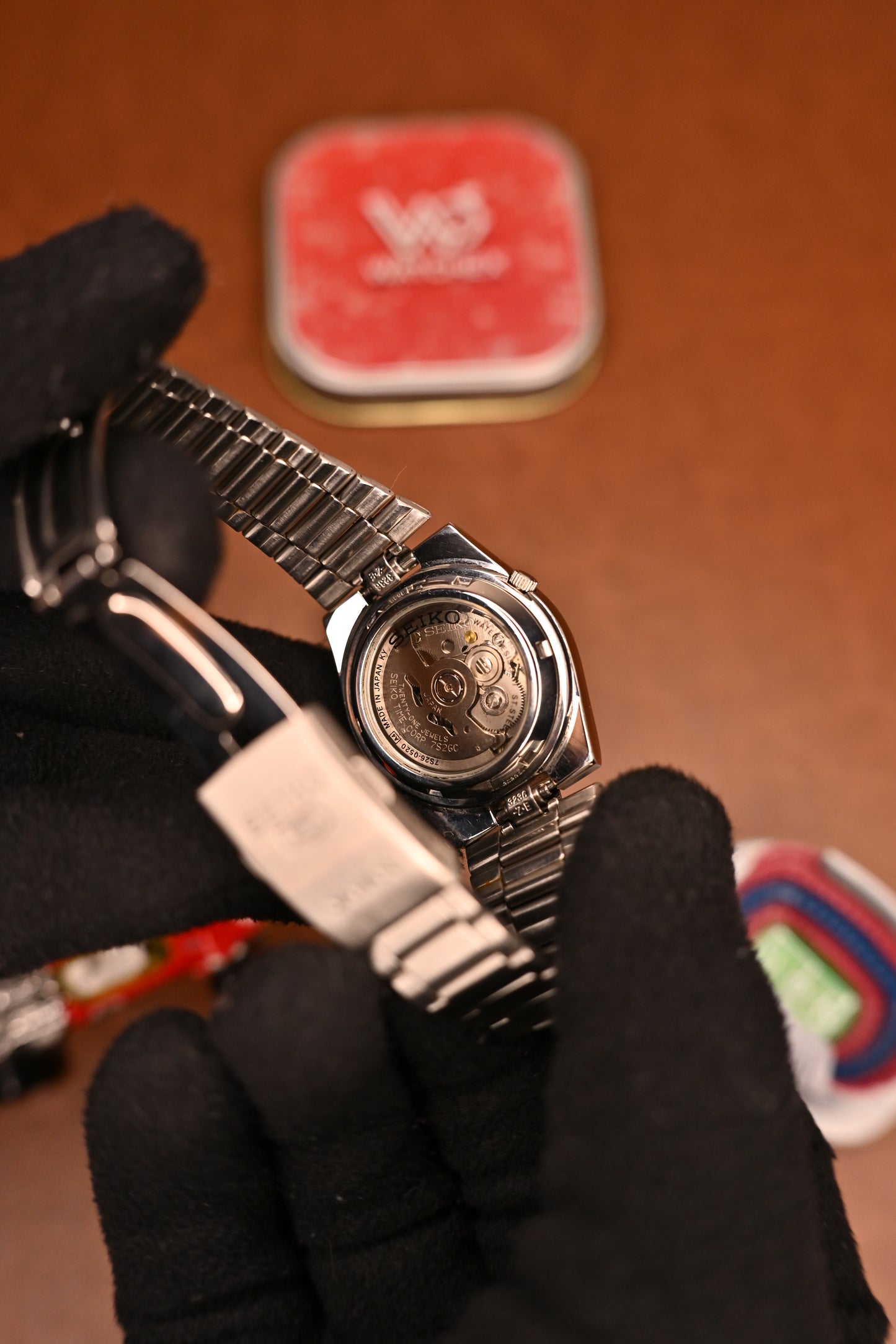 Vintage Seiko 5 Automatic Sunburst Charcoal Dial JDM (7S26-0520) | Watchex India