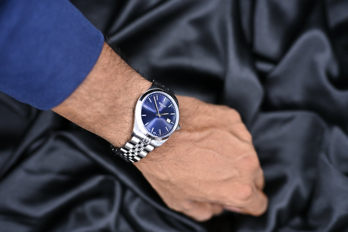 Tissot Ballade (Not Used)40mm Blue Dial | T156.410.11.041.00 | Watchex Signature Collection