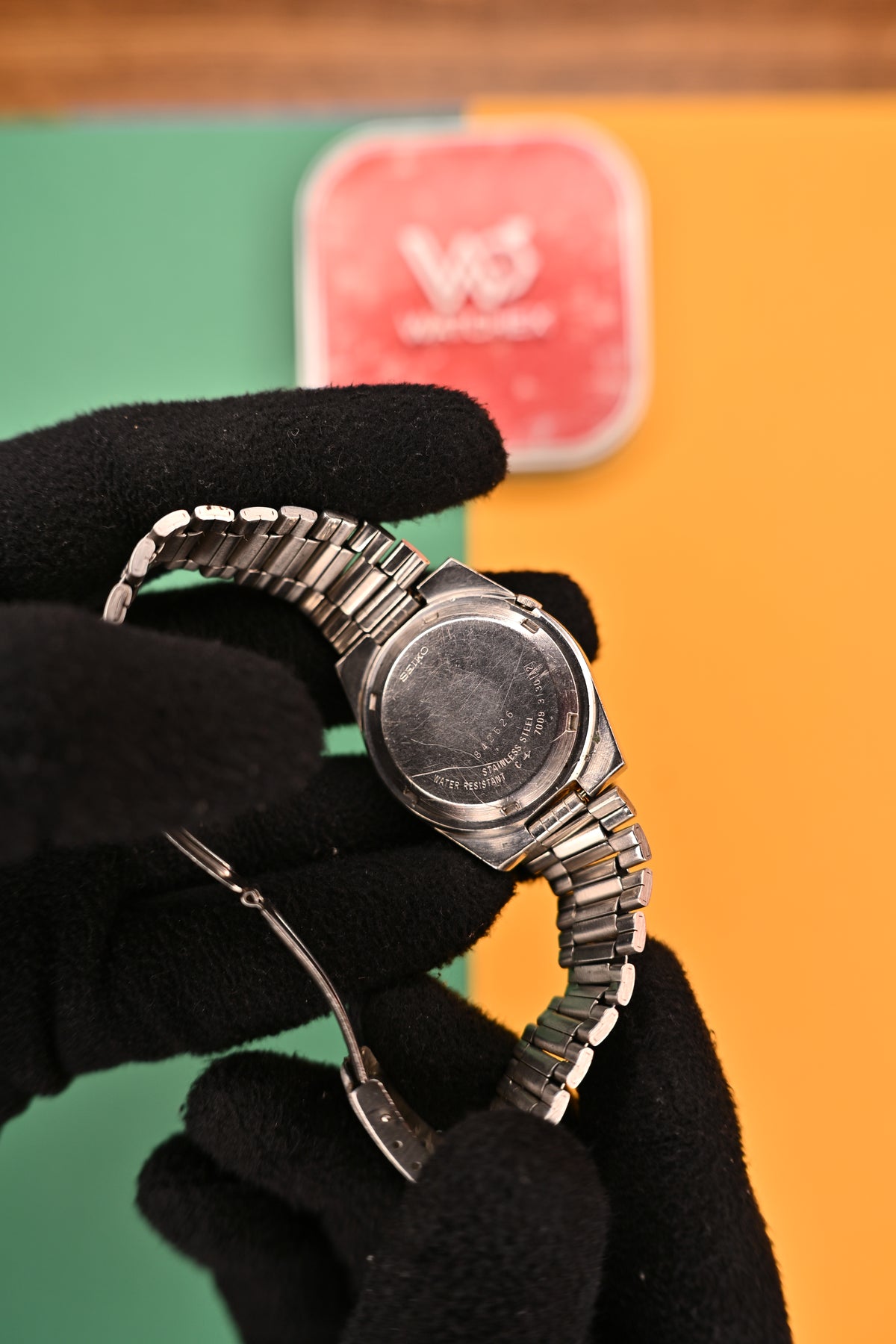 Vintage Seiko 5 Automatic 7009-3130 Grey Dial