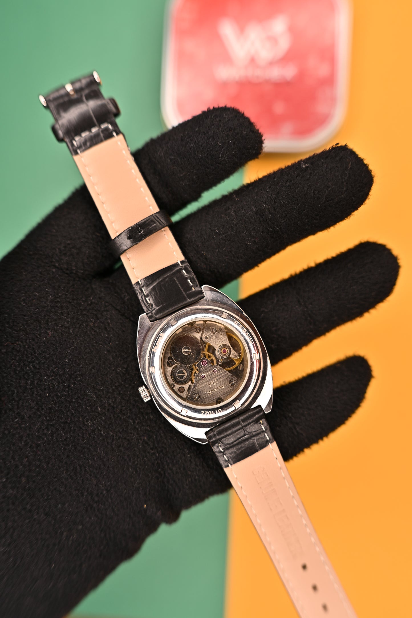 MOD HMT Kohinoor — Black Dial 17j Hand Winding | Watchex India
