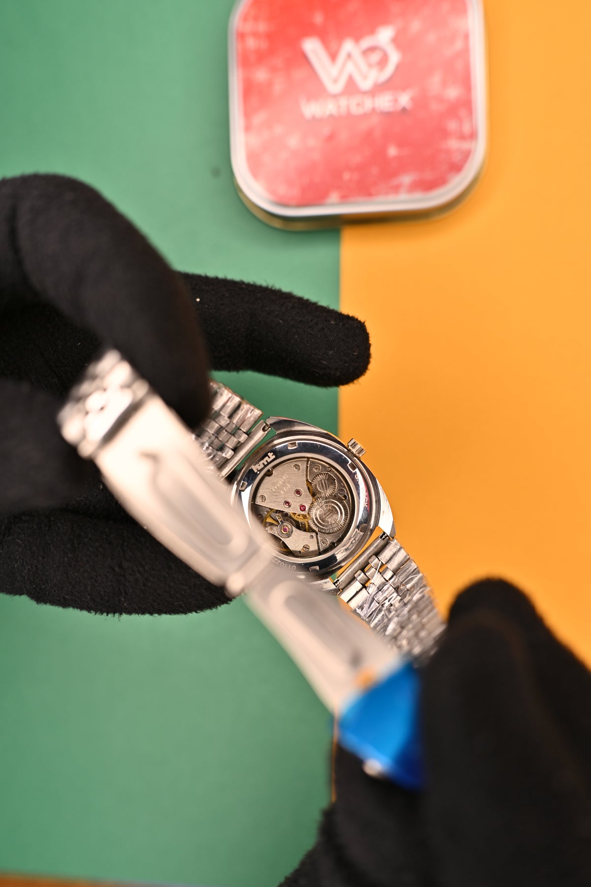 MOD HMT Kohinoor — Black Dial 17J Hand-winding | Watchex India 