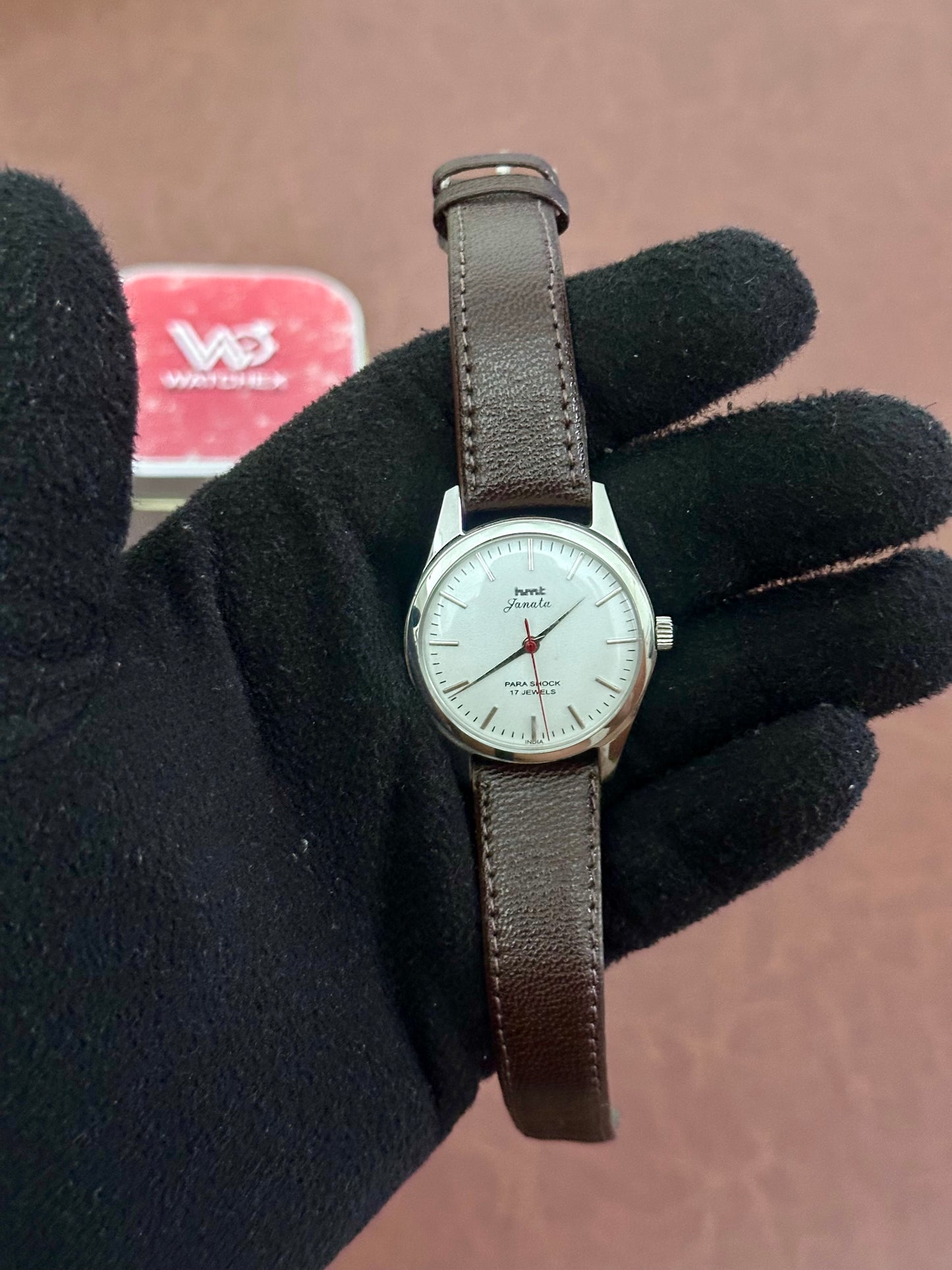 HMT Janata MOD Open Caseback – 17 Jewels Hand-Winding