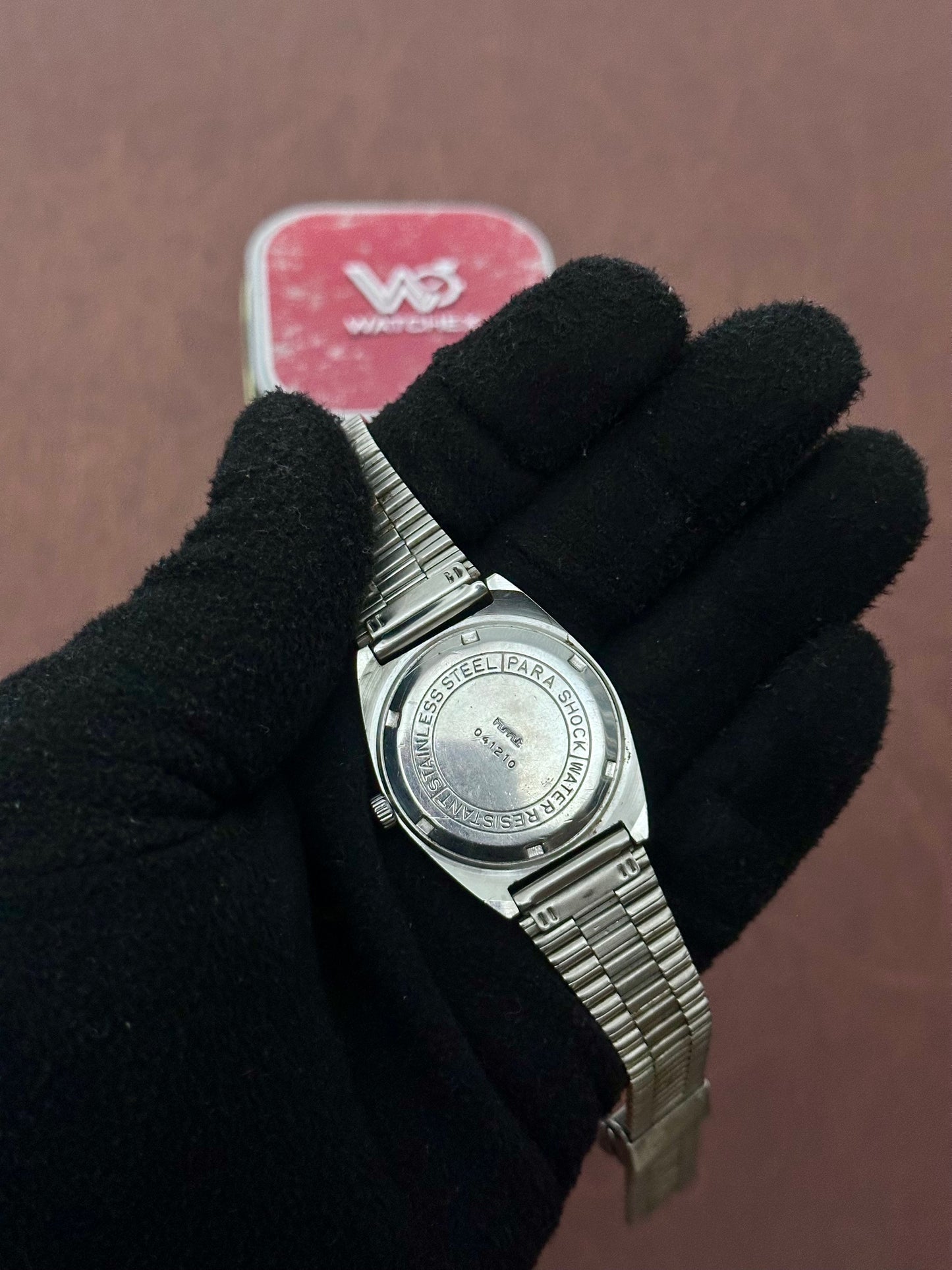 Vintage HMT Tareeq Mechanical – Sunburst Champagne Dial