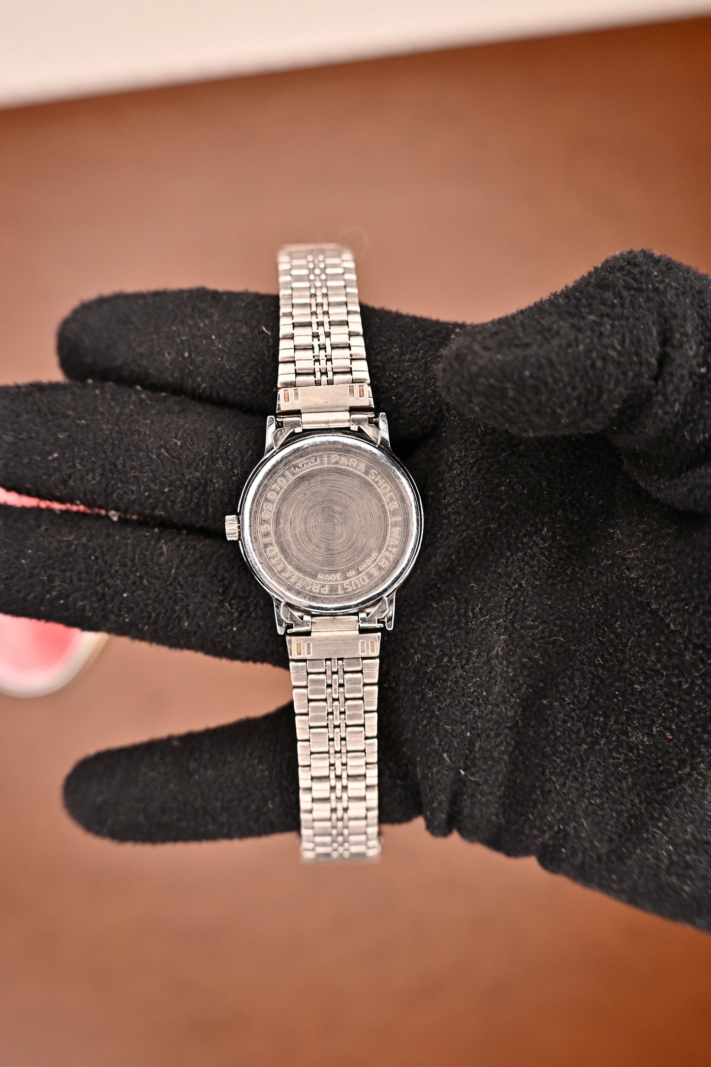 NOS HMT Pankaj Gold Roman Dial Manual Wind Date (0231) | Watchex India