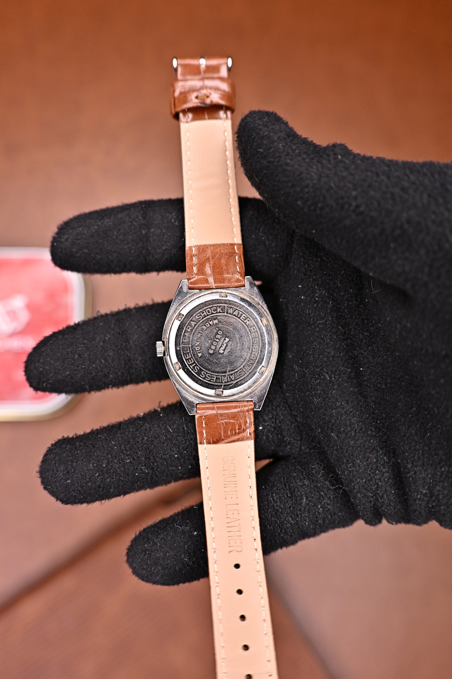 Vintage Seiko 5 Automatic Black Arabic Dial Day-Date (7009-8341) | Watchex India