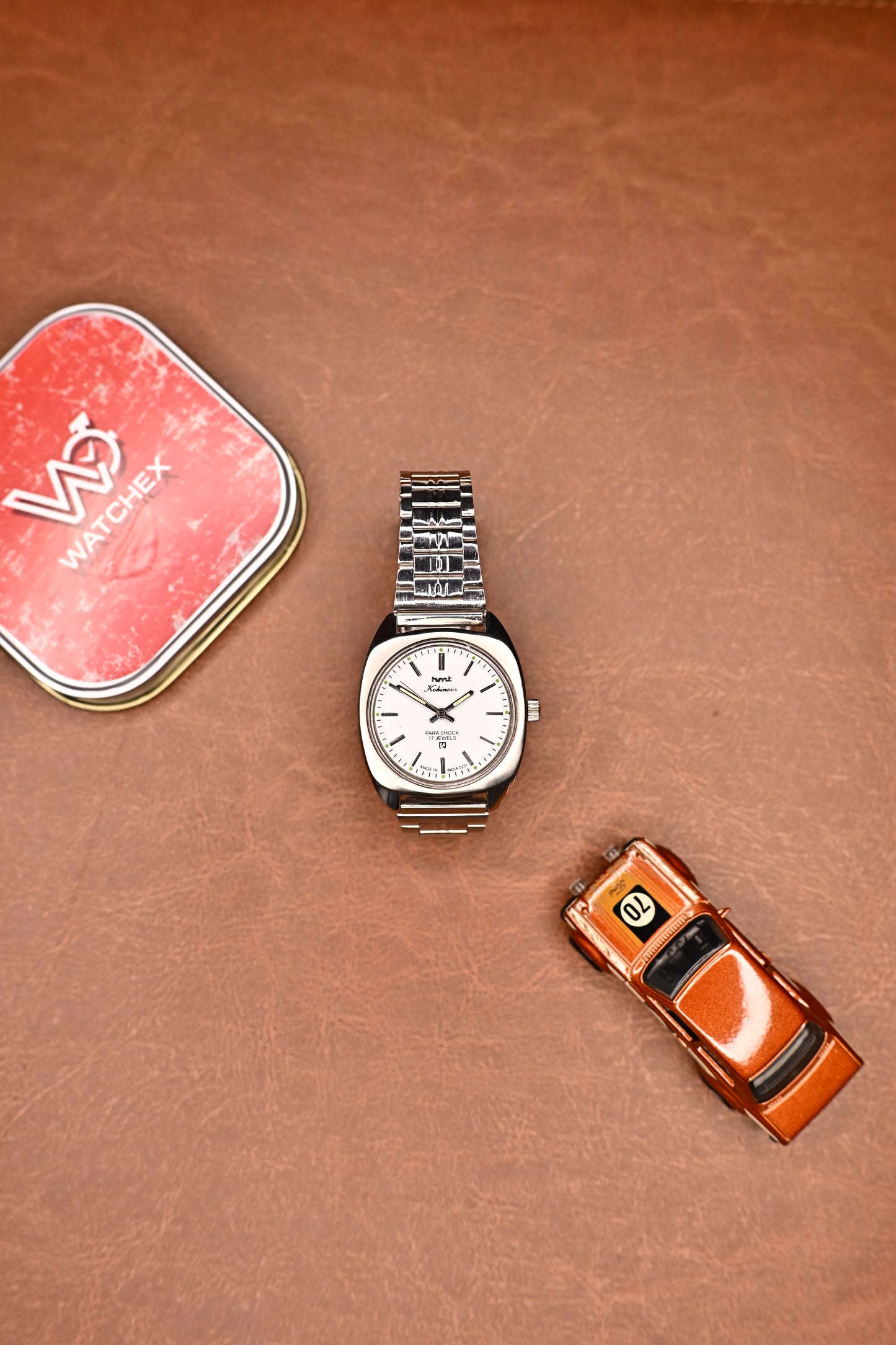 Vintage HMT Kohinoor – While Redial Mechanical Classic|Watchexindia