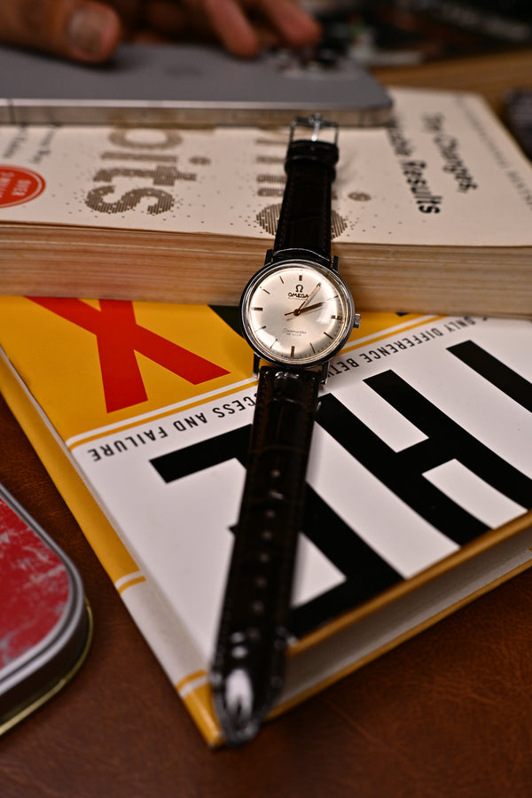 Vintage Omega Seamaster De Ville Silver Sunburst Automatic | Watchex India