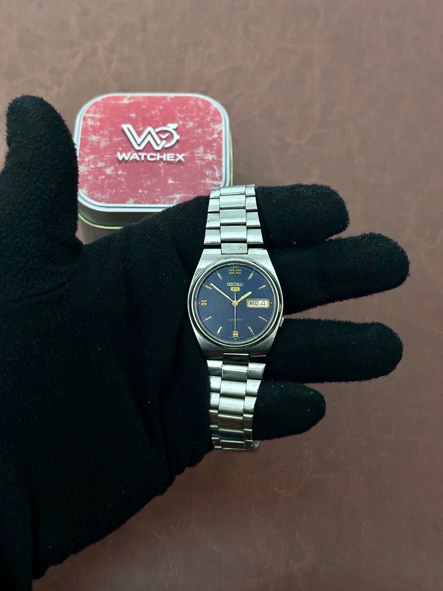 Vintage Seiko 5 Automatic 7S26-02L0 – Blue Dial Japan Made (1997)