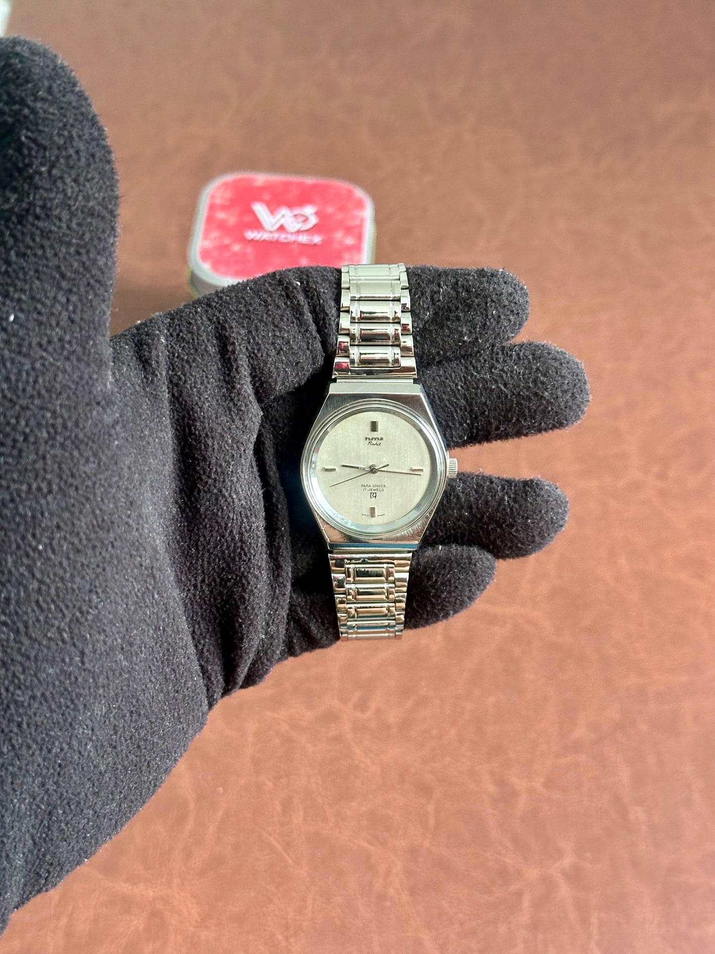Vintage HMT Rohit Mechanical – Brushed Silver Dial | 38mm