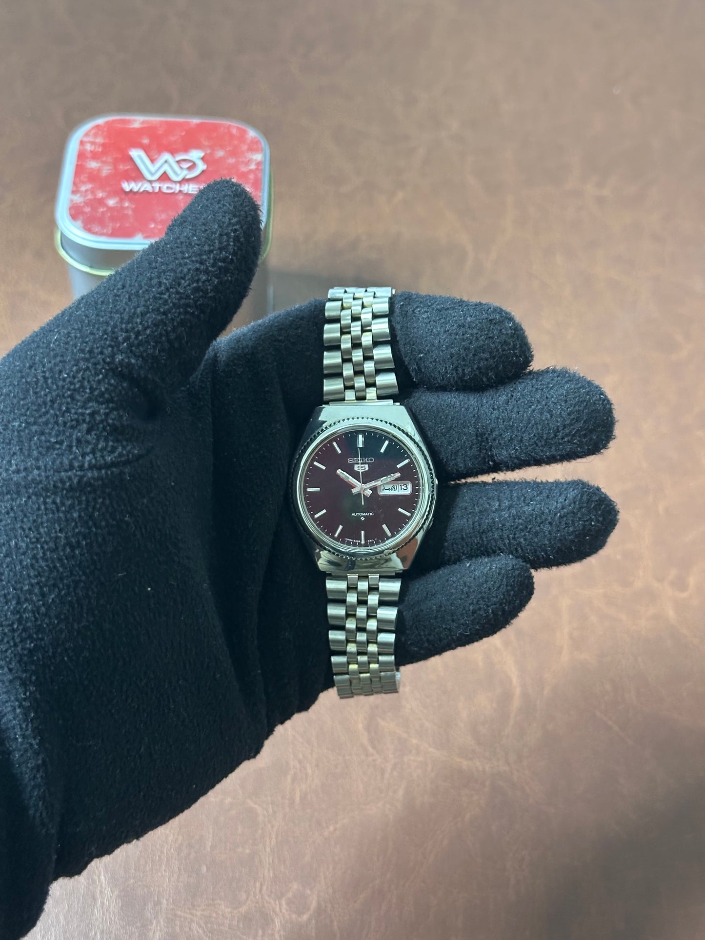 Vintage Seiko 5 Automatic 6309-8200 –Navy blue (1979) Full Original