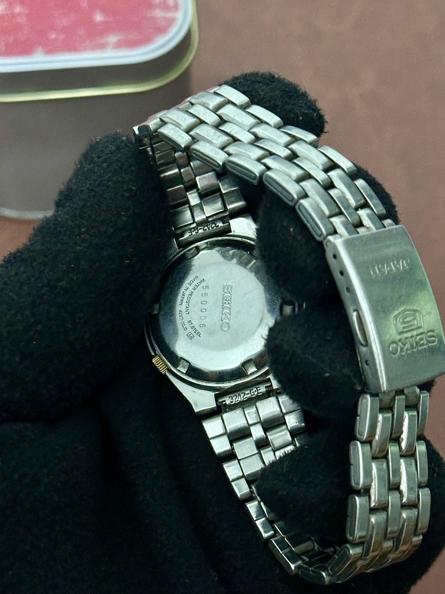 Seiko 5 Automatic 4227-00J0 – Sunburst Gold Dial JDM (1995)