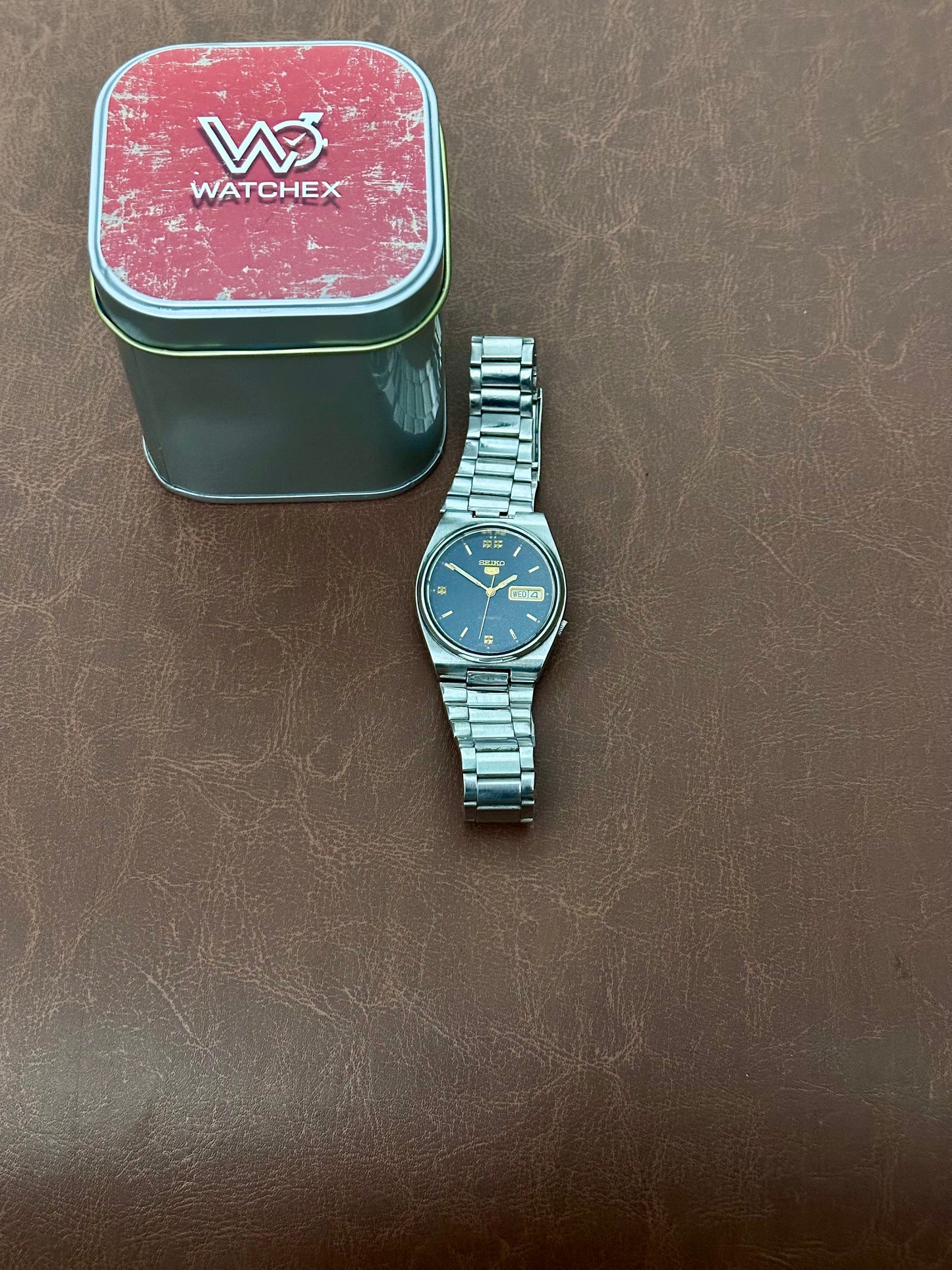 Vintage Seiko 5 Automatic 7S26-02L0 – Blue Dial Japan Made (1997)