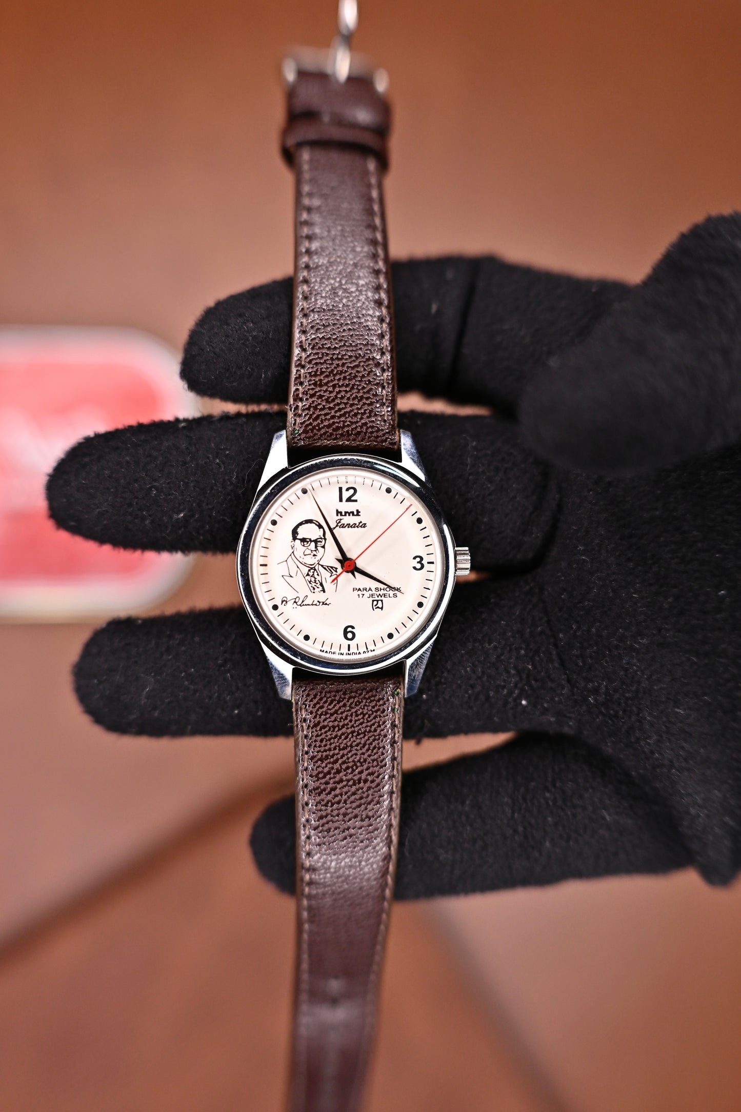 MOD’s HMT Janata Dr. B.R. Ambedkar Tribute Dial Open Caseback Mechanical (Cal. 0231) | Watchex India