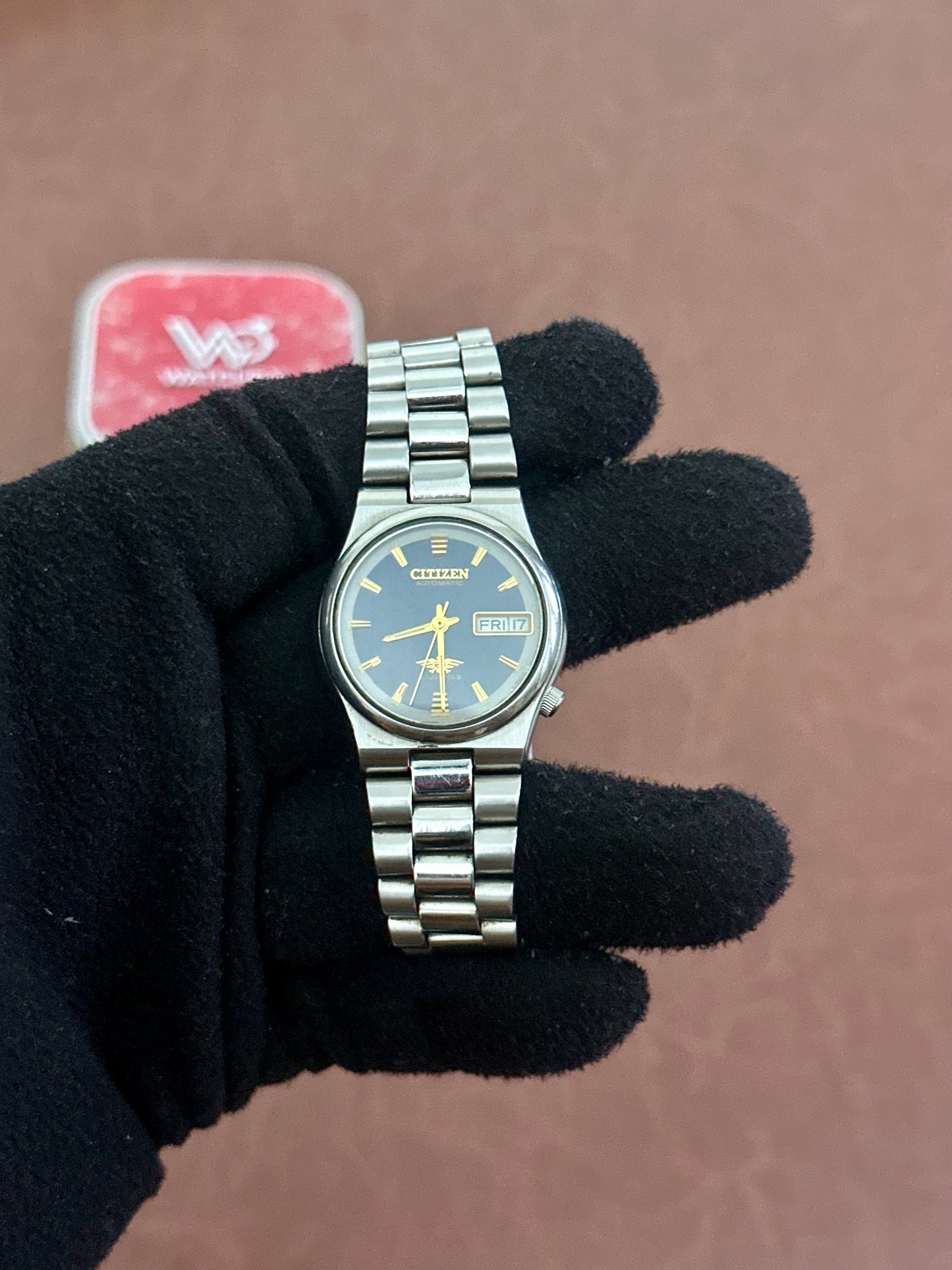 Vintage Citizen Eagle 7 Automatic Blue Dial Day-Date (4-S81471 HSB) | Watchex India