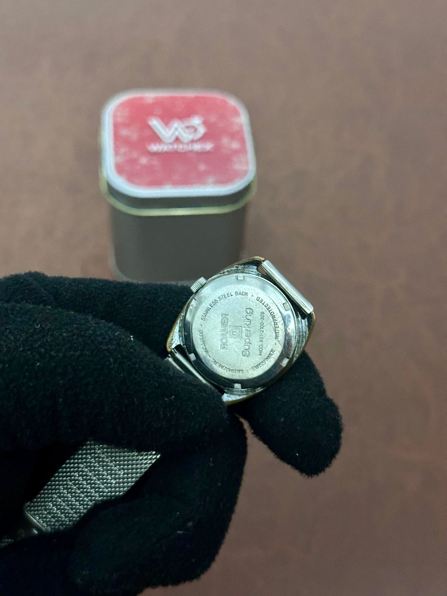 Vintage Roamer Superking Mechanical – Black Dial