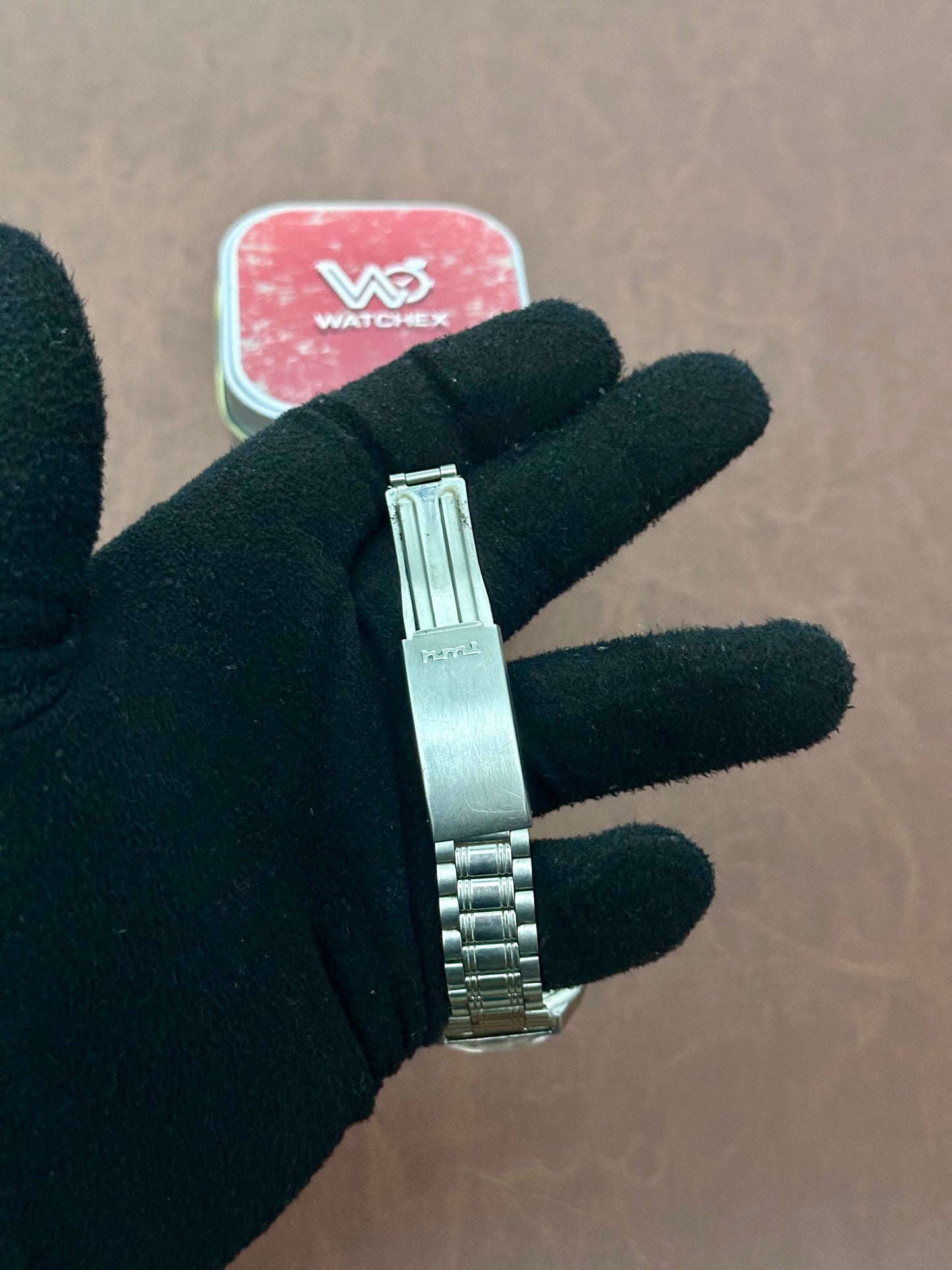 Vintage HMT Tareeq Mechanical – Textured Silver Dial | 38mm