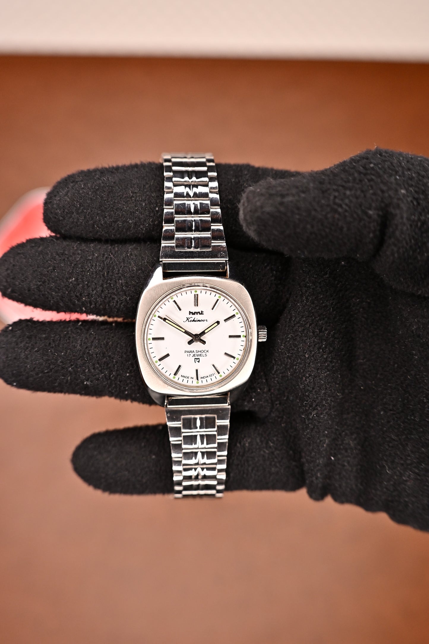 Vintage HMT Kohinoor – While Redial Mechanical Classic|Watchexindia