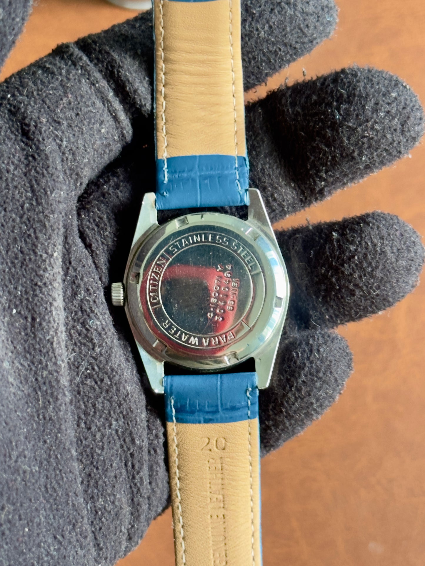 Vintage Citizen Automatic Parawater Fumé Blue Dial 21 Jewels (68-1131) | Watchex India