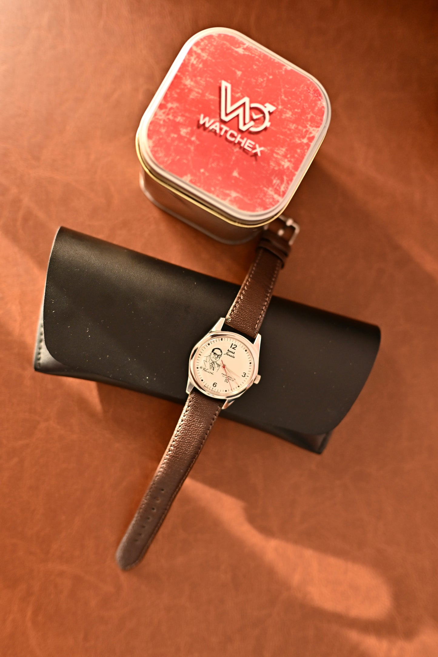 MOD’s HMT Janata Dr. B.R. Ambedkar Tribute Dial Open Caseback Mechanical (Cal. 0231) | Watchex India