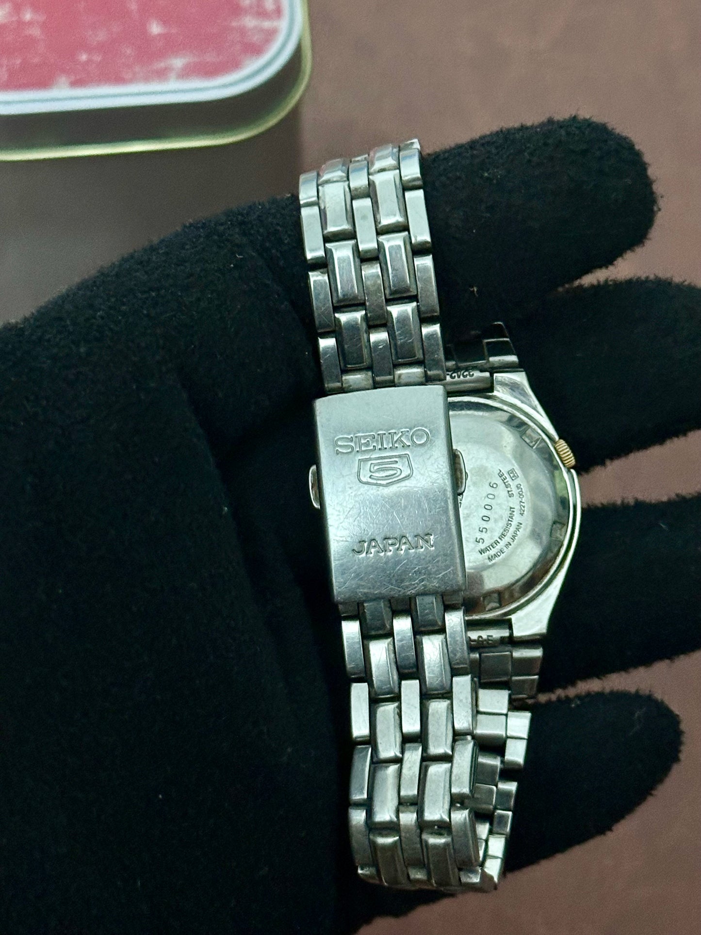 Seiko 5 Automatic 4227-00J0 – Sunburst Gold Dial JDM (1995)