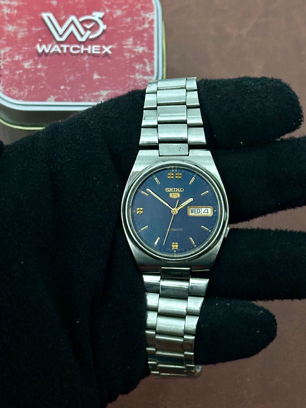 Vintage Seiko 5 Automatic 7S26-02L0 – Blue Dial Japan Made (1997)