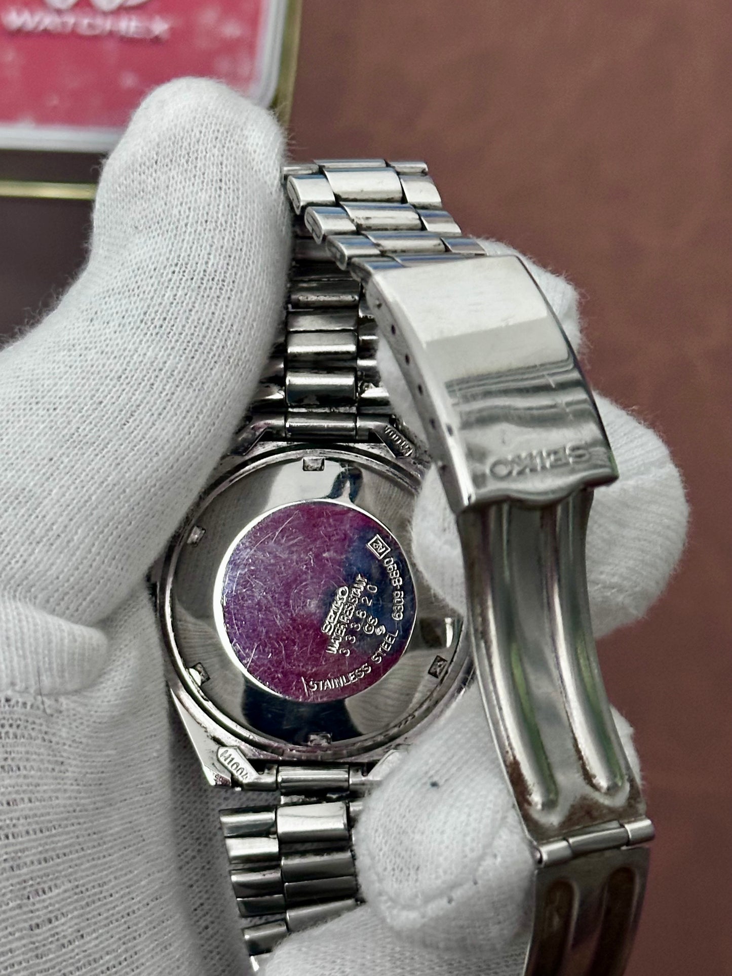 Seiko 5 Automatic 6309-8840 – Silver Sunray Dial (1983)