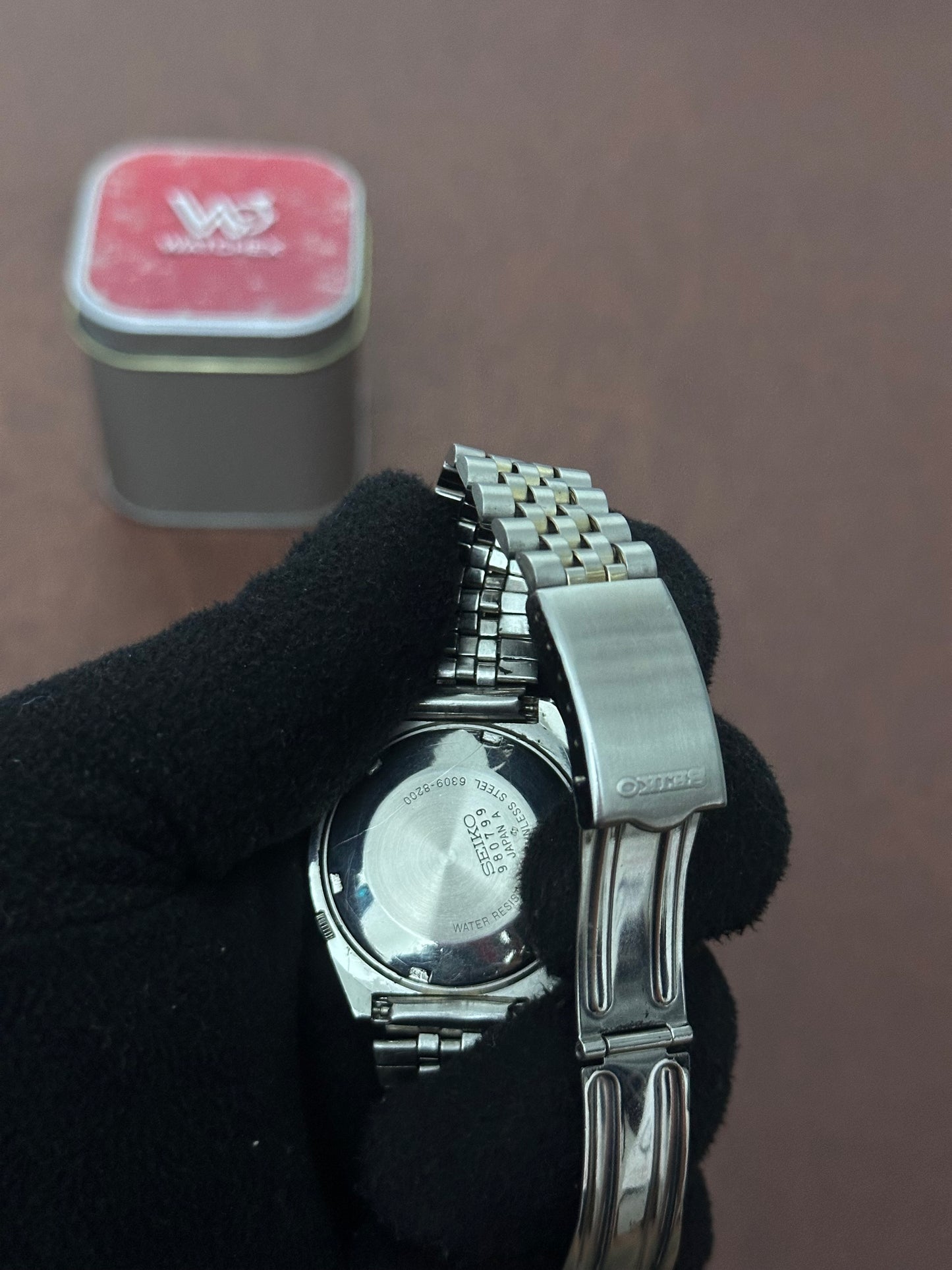Vintage Seiko 5 Automatic 6309-8200 –Navy blue (1979) Full Original