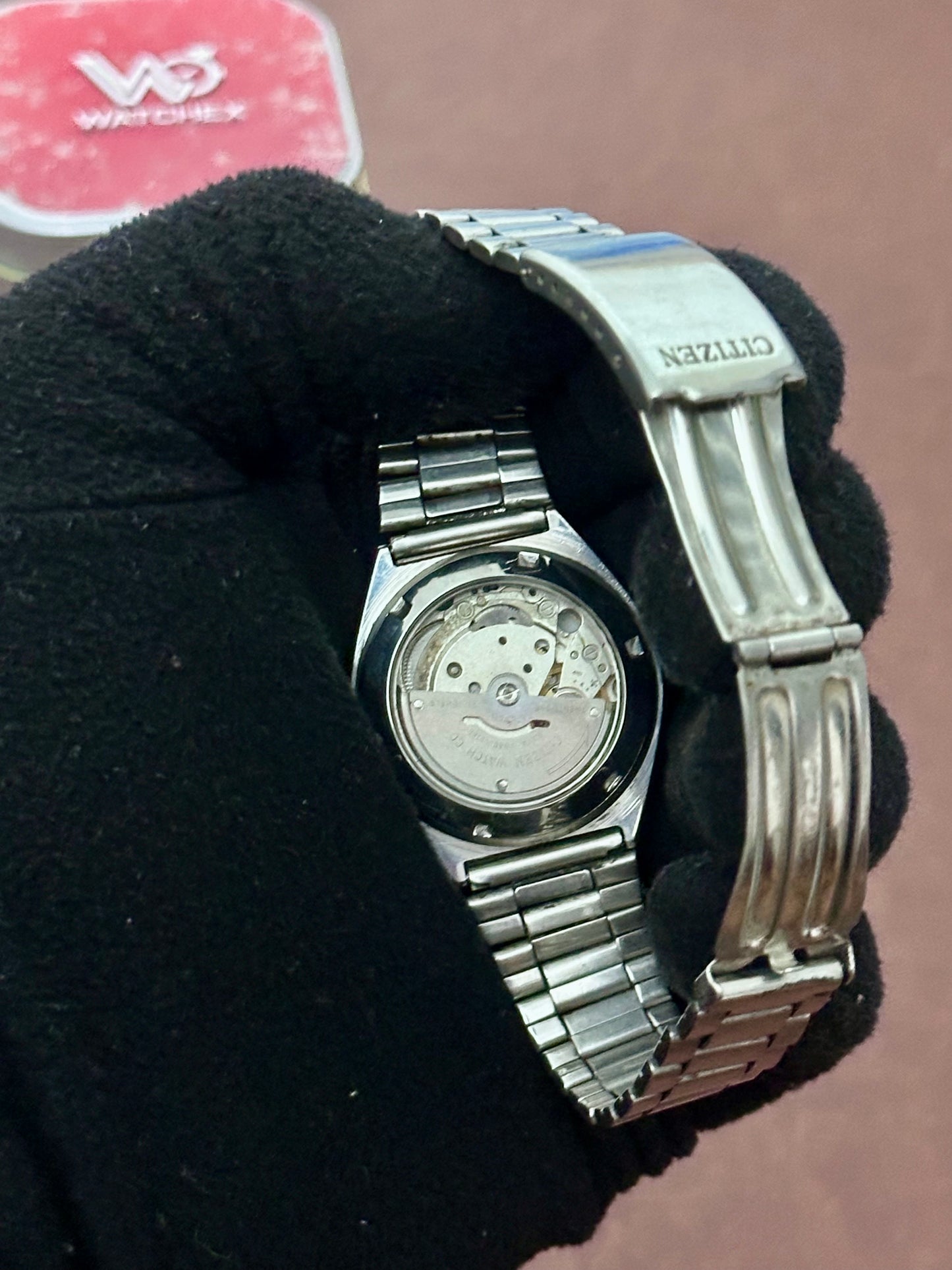 Vintage Citizen Eagle 7 Automatic – Lemon Dial Open Back Case