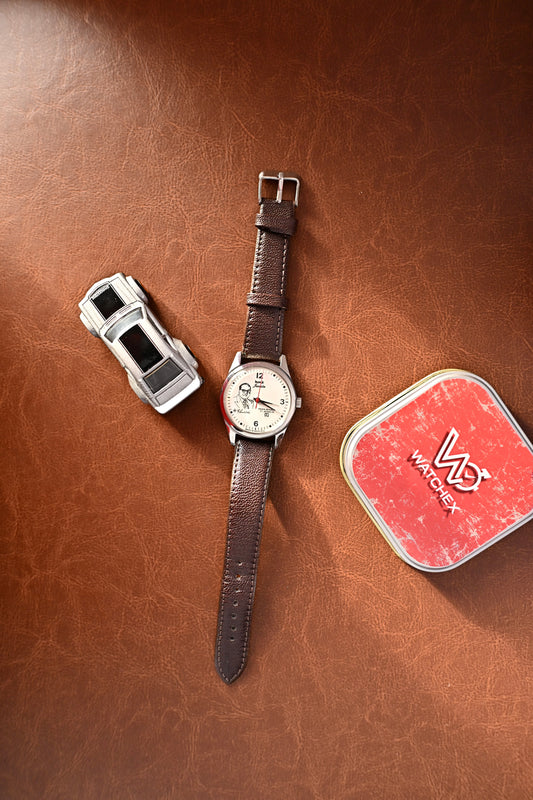 MOD’s HMT Janata Dr. B.R. Ambedkar Tribute Dial Open Caseback Mechanical (Cal. 0231) | Watchex India
