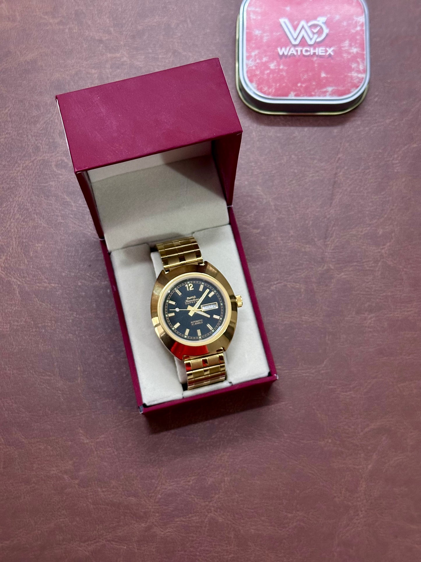 NOS HMT Kanchan Premium Automatic “Black Dial” (Not Used)