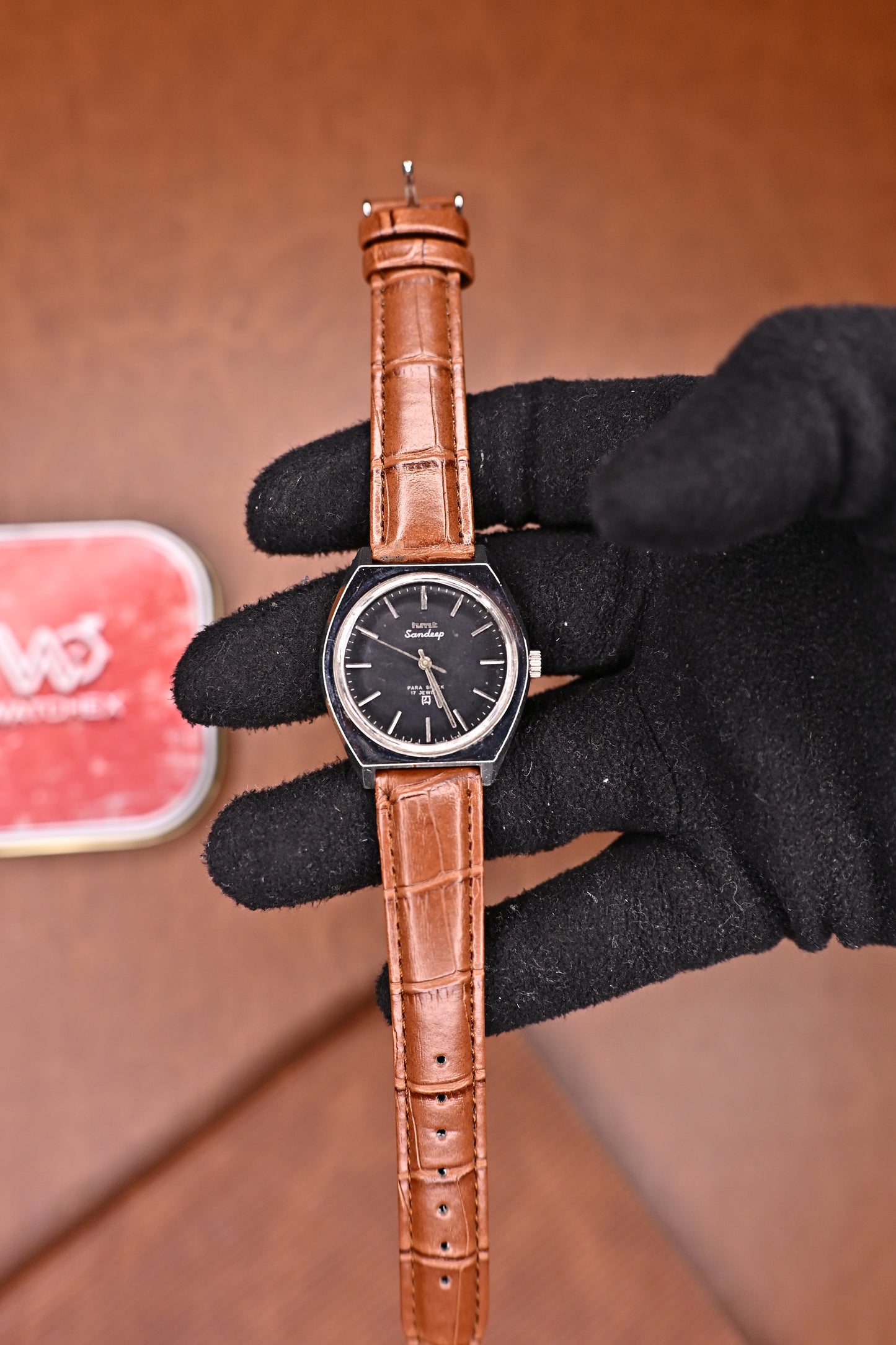 Vintage Seiko 5 Automatic Black Arabic Dial Day-Date (7009-8341) | Watchex India