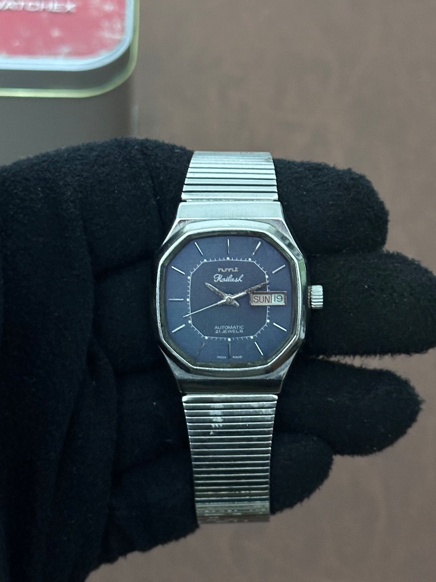 Vintage HMT Kailash Automatic TV Dial - Full OG