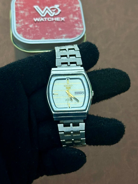 Vintage Seiko 5 TV Dial Automatic – Ref. 6349-5090