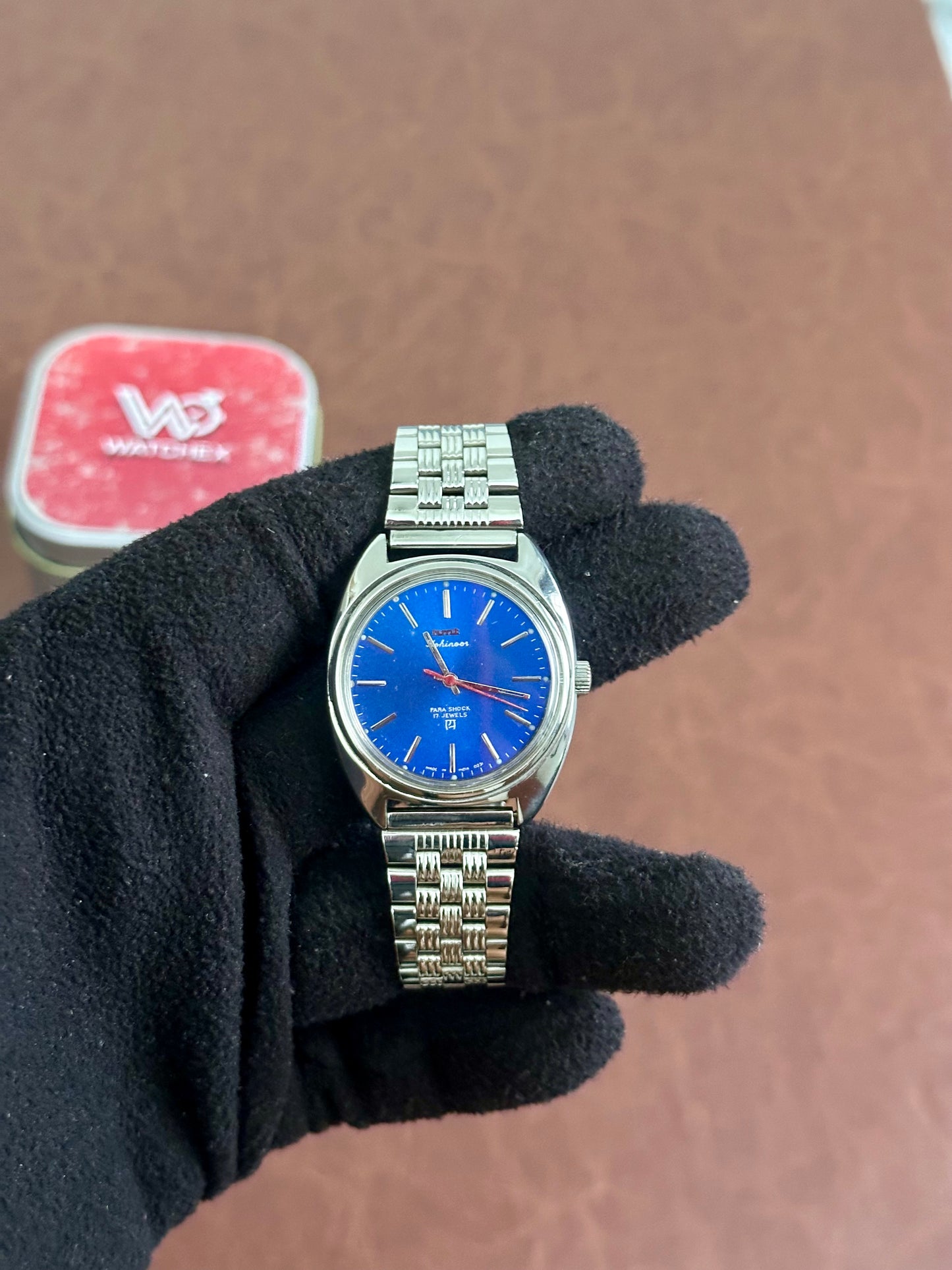 HMT Kohinoor Blue Dial MOD – 17 Jewels Hand-Winding