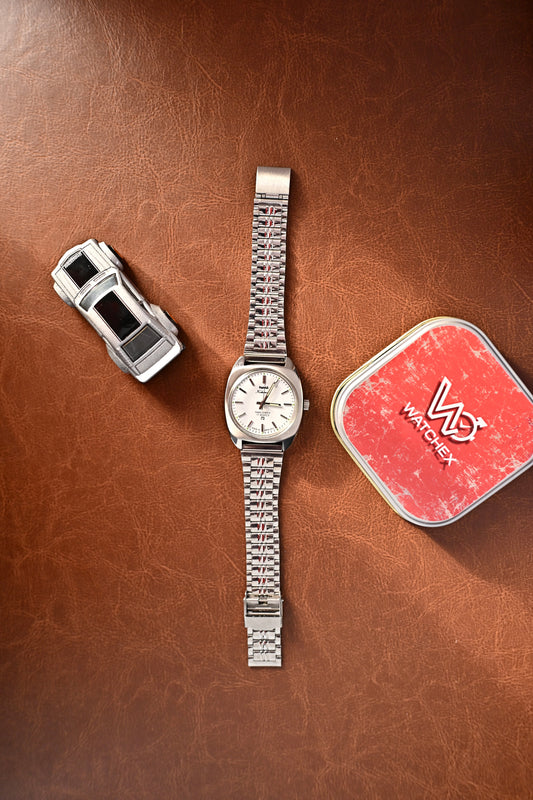 Vintage HMT Kohinoor – While Redial Mechanical Classic|Watchexindia