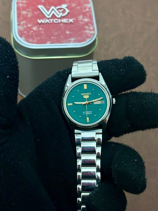 Vintage Seiko 5 Automatic “Green Dial” – Ref. 4206-5280