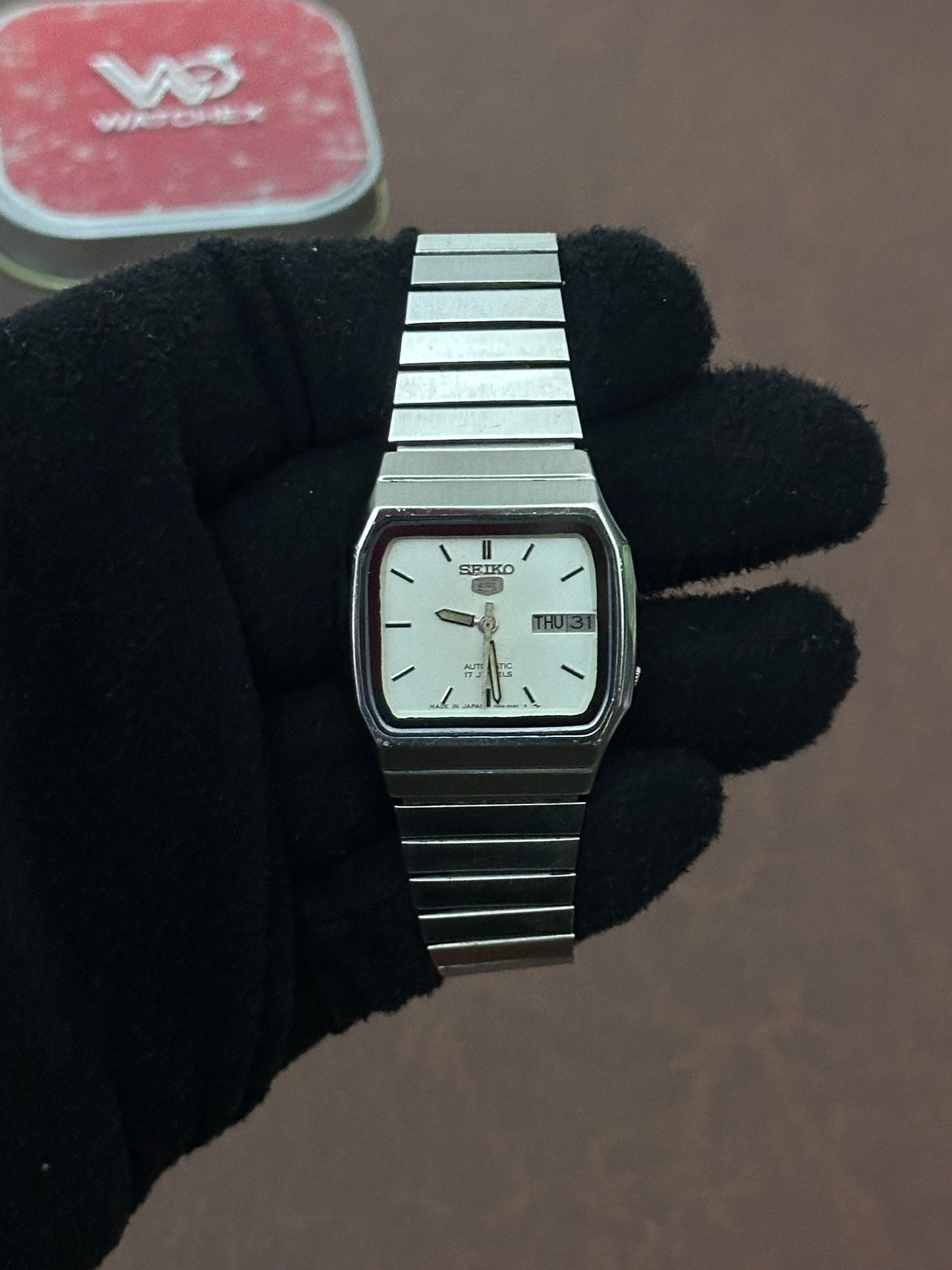 Vintage Seiko 5 TV Dial Automatic 7009-206K Full OG