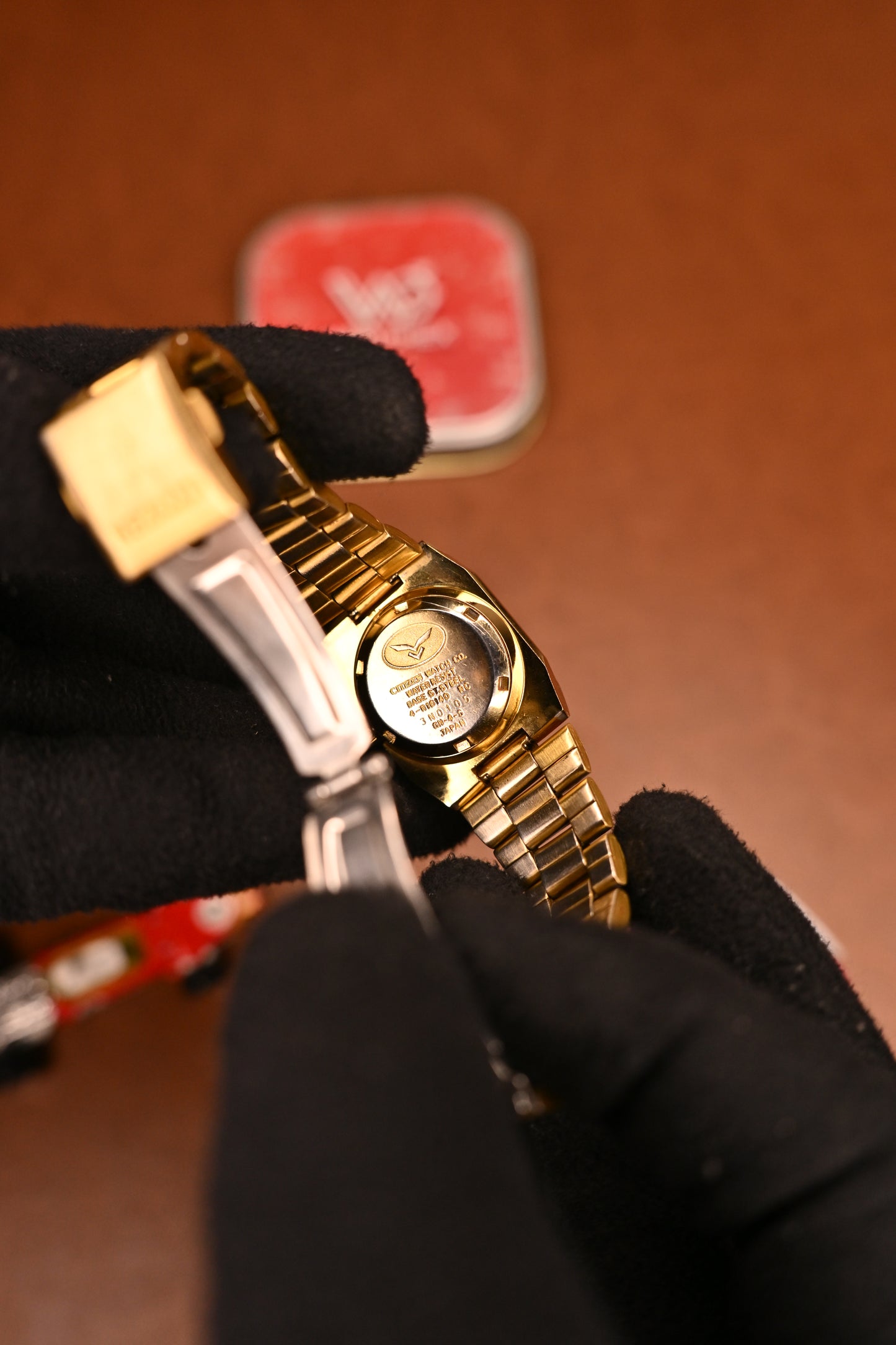 Vintage Citizen Eagle 7 Automatic Black Dial Gold-Tone Ref. 4-R16140 RC | Watchex India