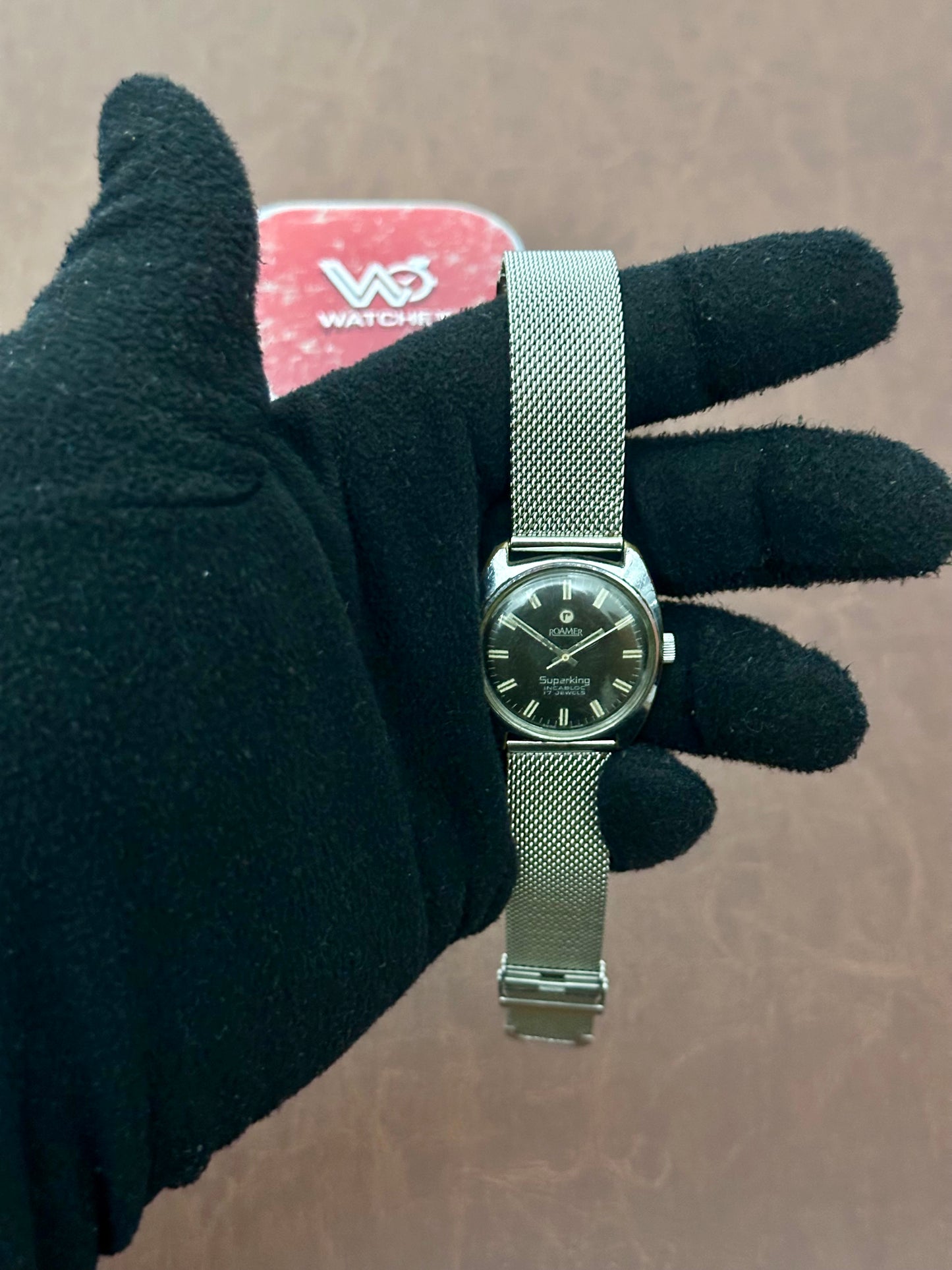 Vintage Roamer Superking Mechanical – Black Dial