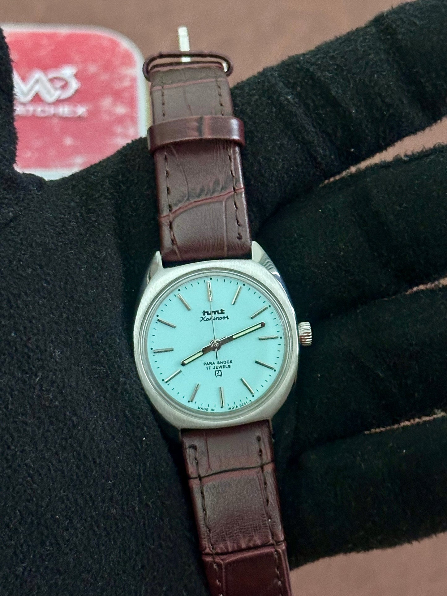 Vintage HMT Kohinoor Tiffany Blue Mechanical (Dial Reworked)
