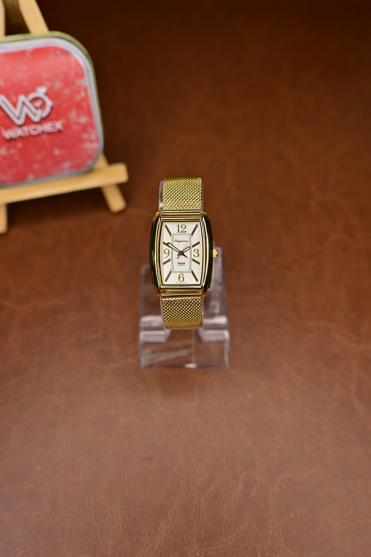 HMT Elegance EGGG 55-1 11 001 White Dial Quartz — NOS