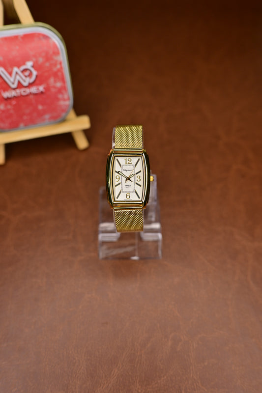 HMT Elegance EGGG 55-1 11 001 White Dial Quartz — NOS