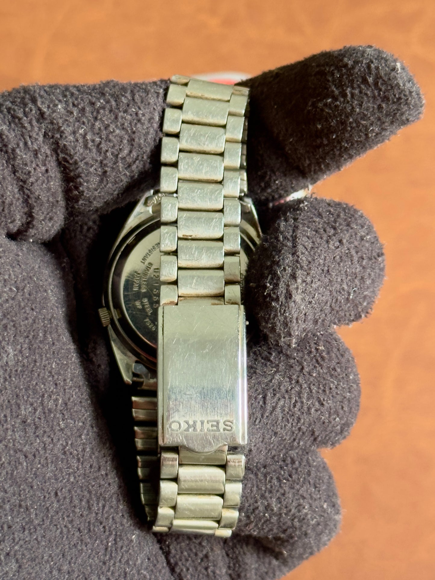 Vintage Seiko 5 Automatic Gold Sunburst Dial Day-Date (7S26-3040) | Watchex India