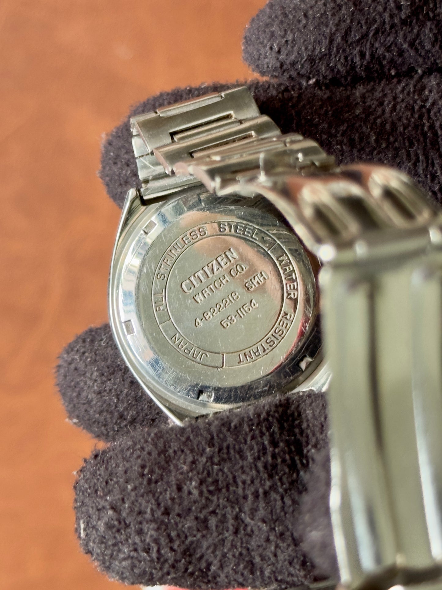 Vintage Citizen Hand-Winding Charcoal Grey Sunburst Dial (53-1154) | Watchex India