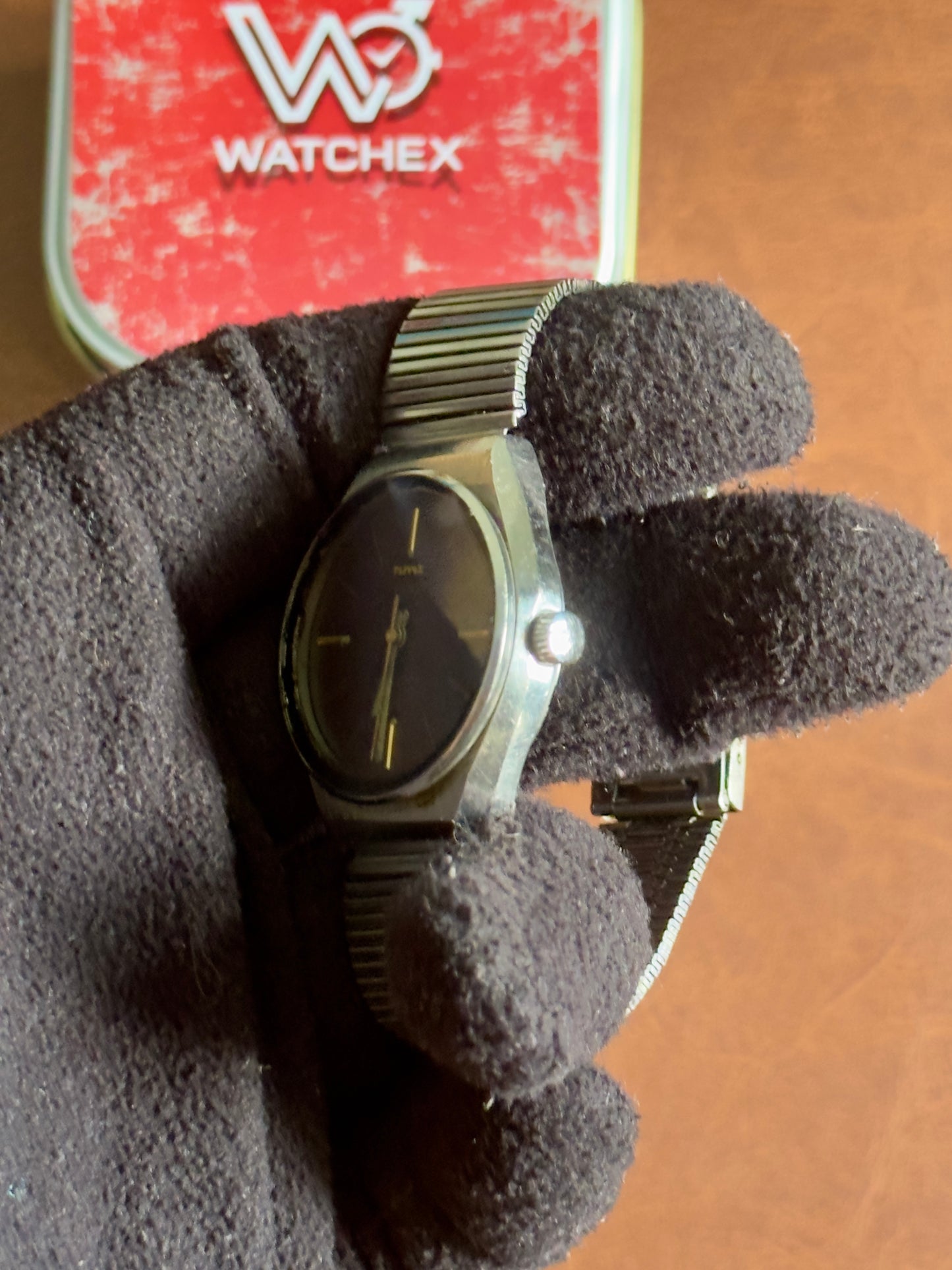 Vintage HMT Uttam Burgundy Dial Mechanical Hand-Winding | Watchex India